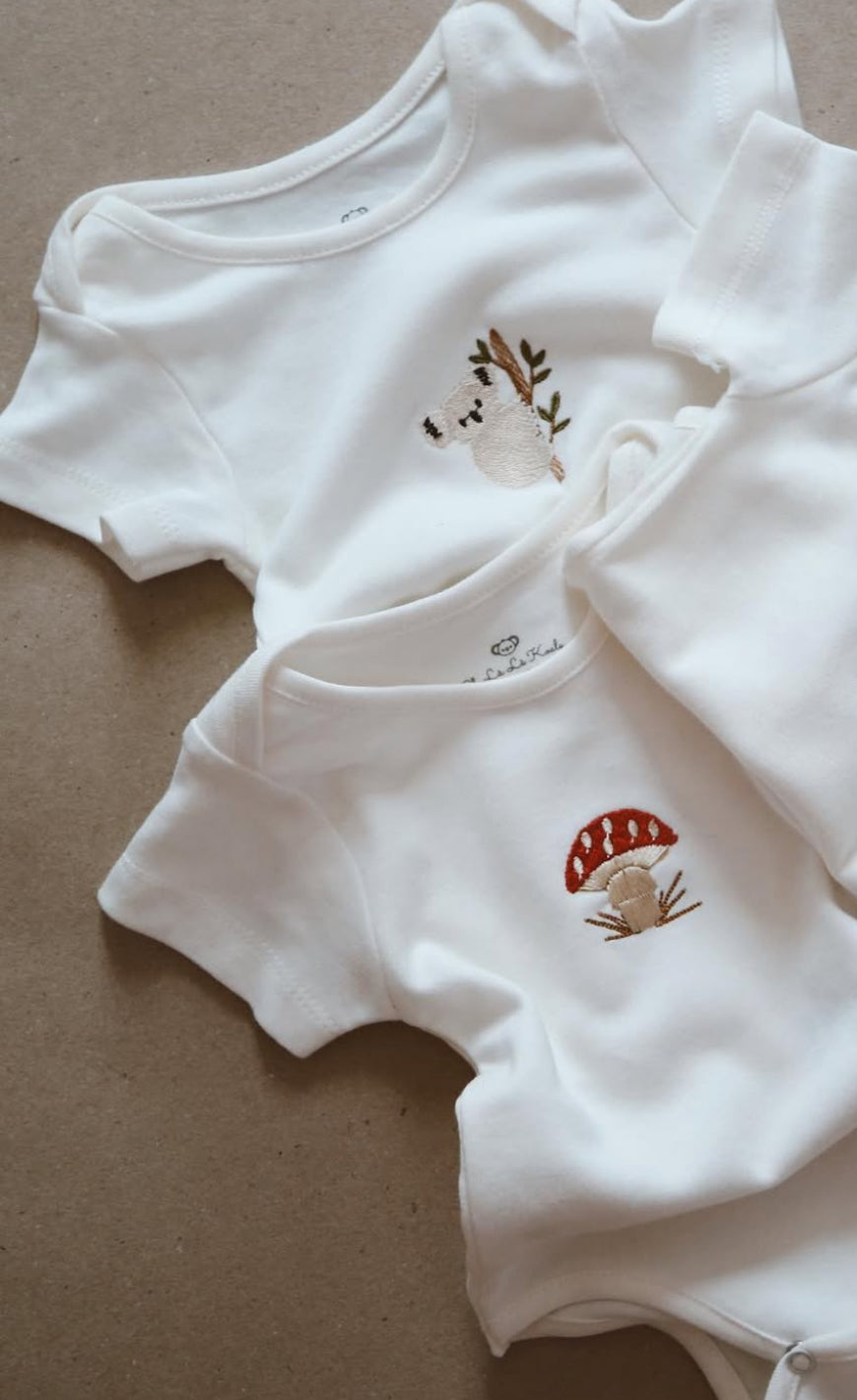 NEW BORN 5-PIECE MUSHROOM SET