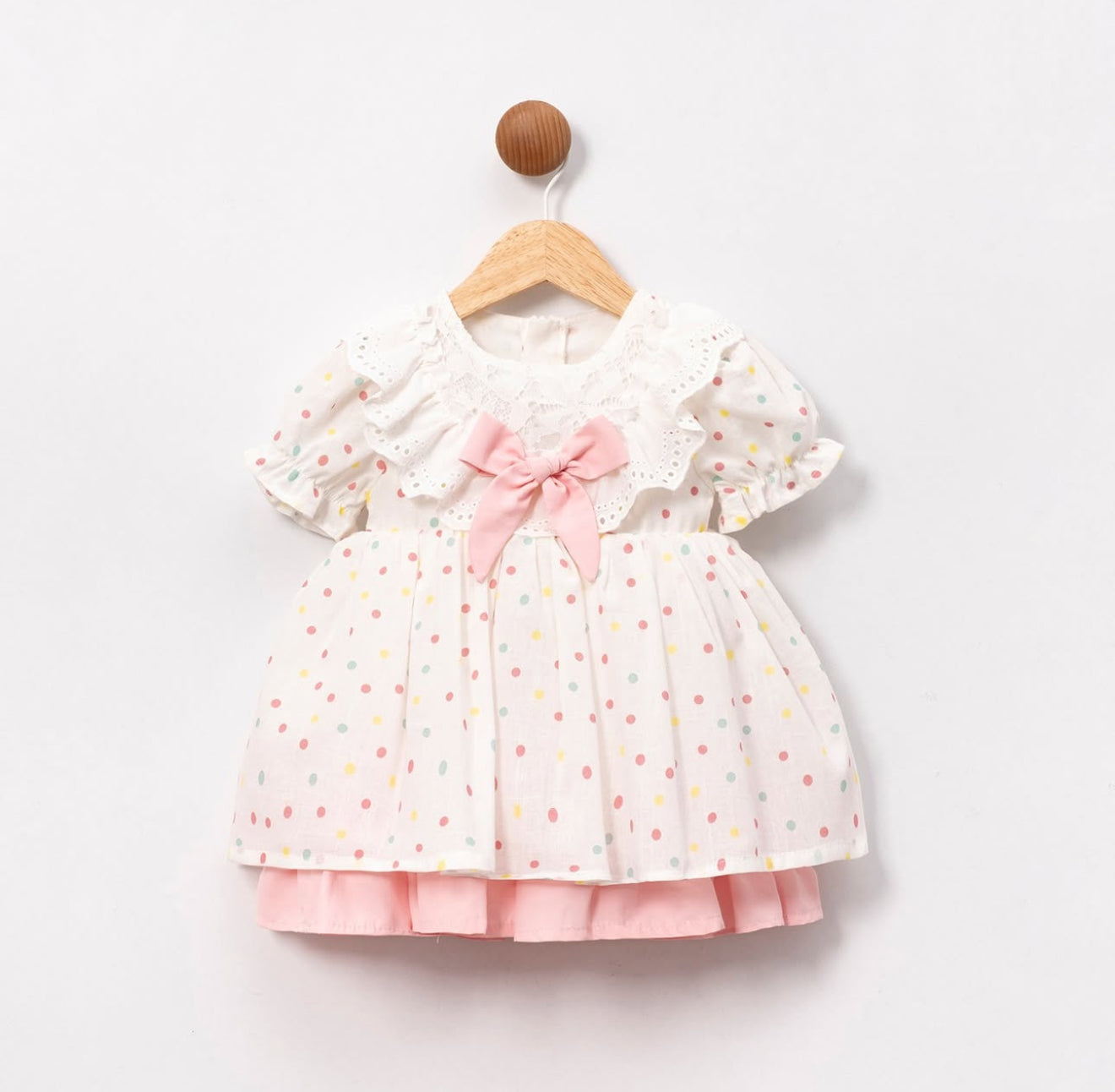 PASTEL WHIMSY DOT DRESS