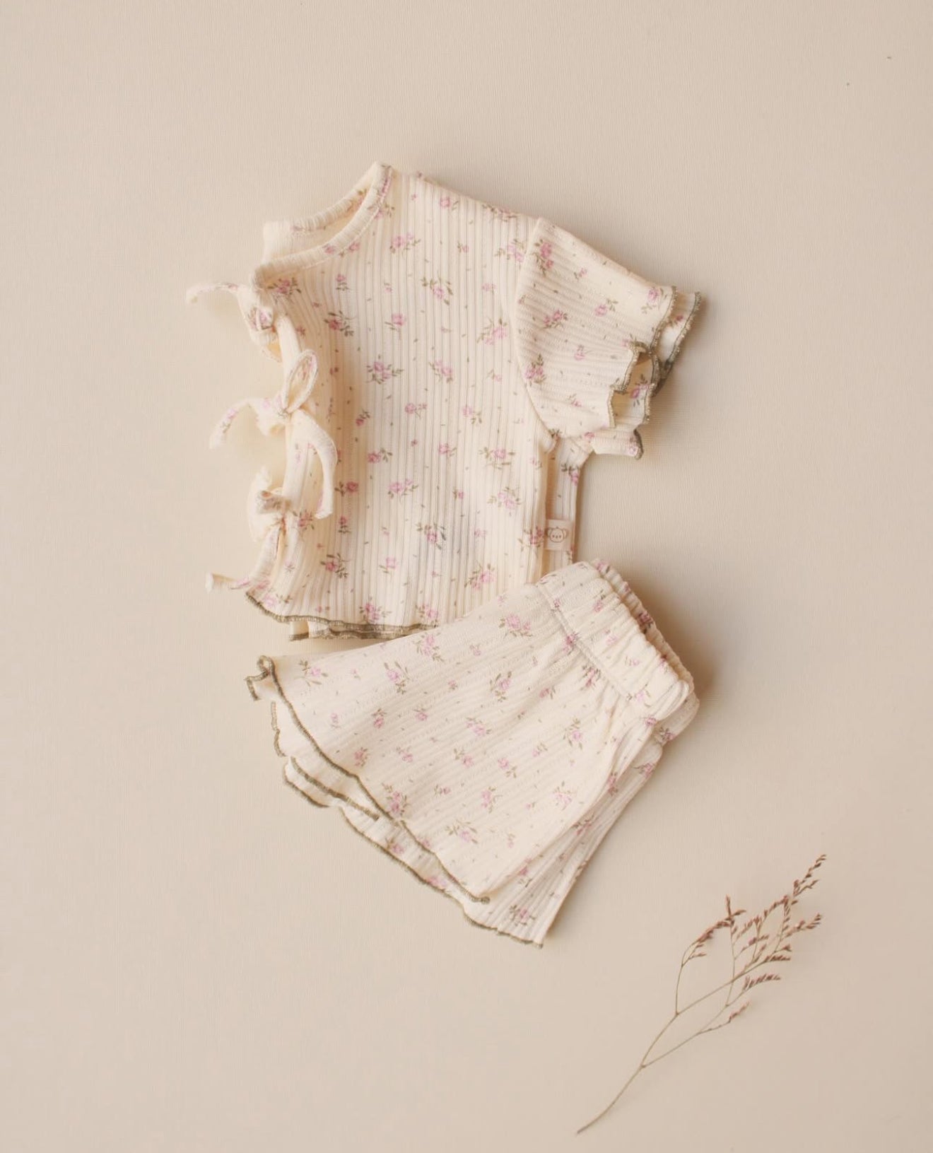 ROSE GARDEN TIE - FRONT SET