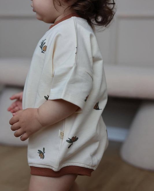 OLIVE BRANCH ROMPER