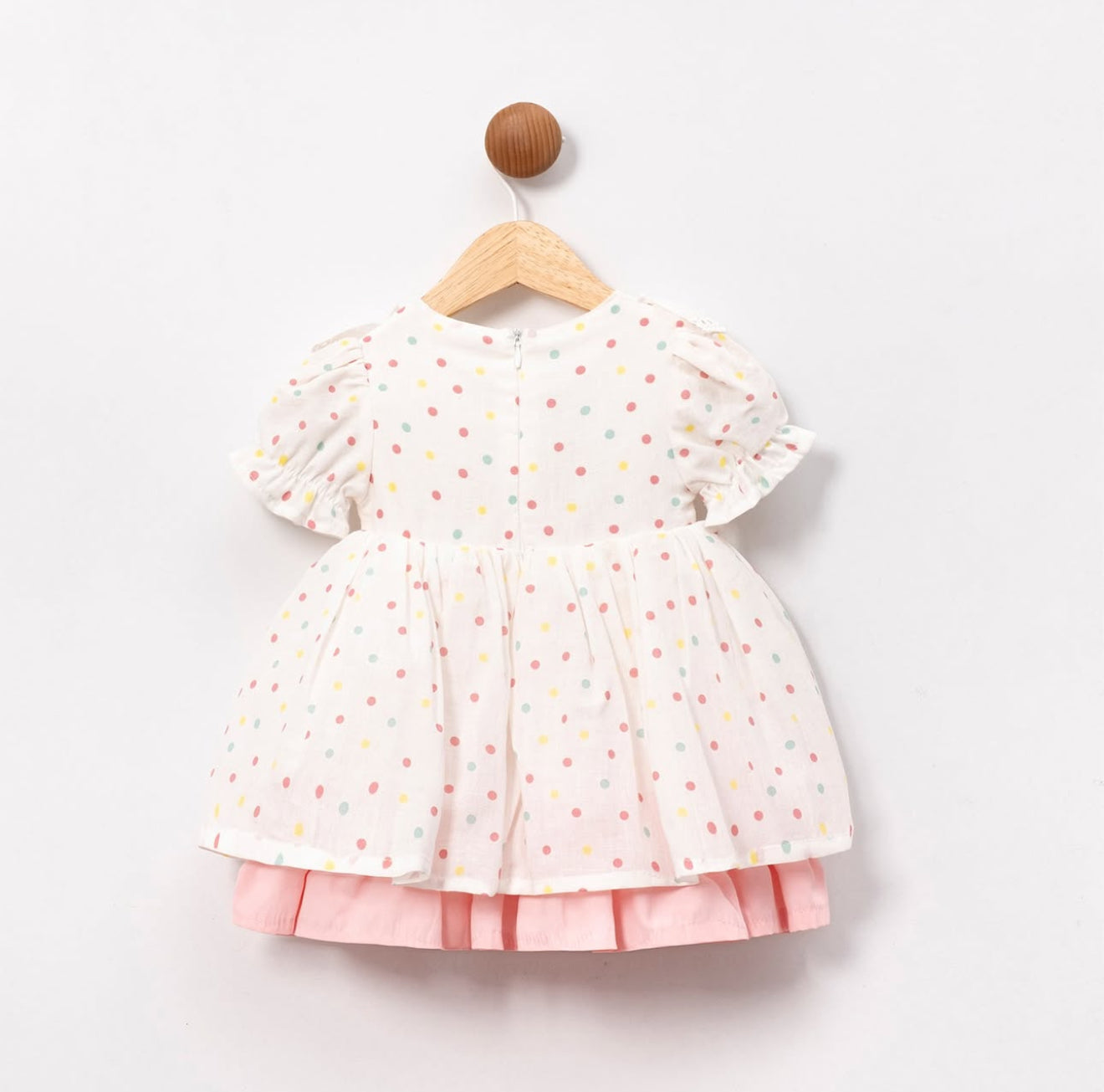 PASTEL WHIMSY DOT DRESS